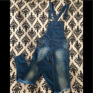 VIP Skinny Jean Overalls